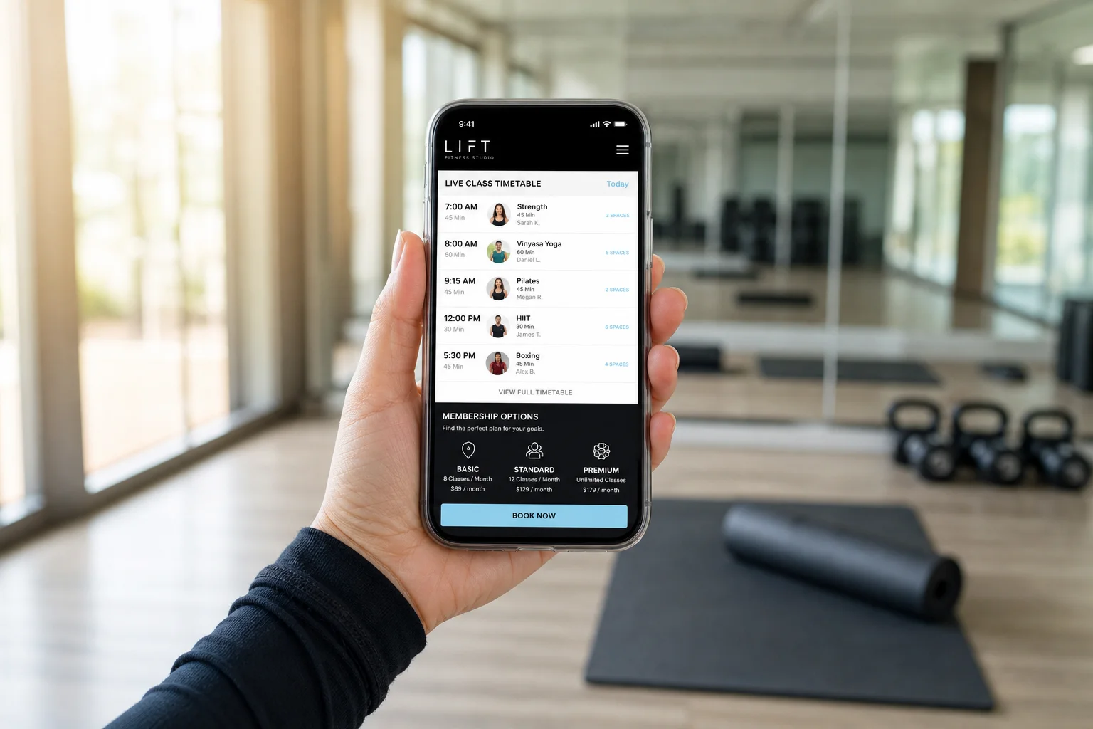 Boutique Fitness Studio